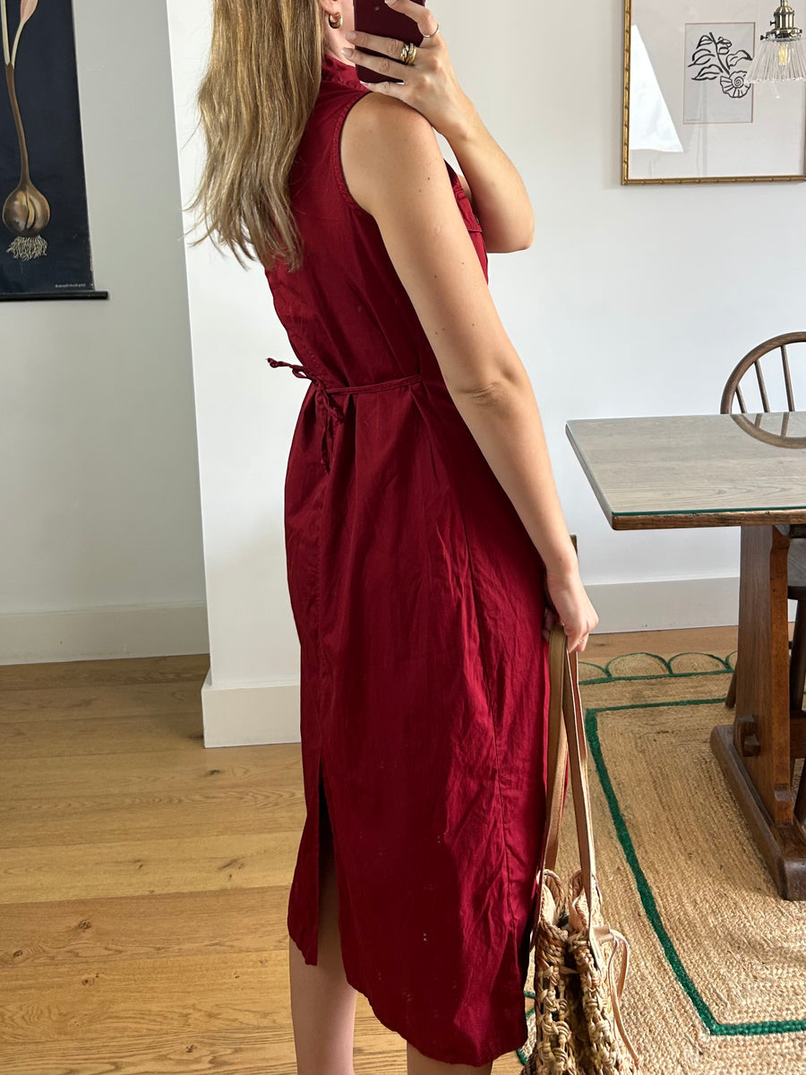 Red Maxi Dress - UK 10/12