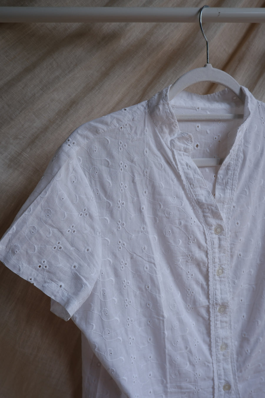 Broderie Anglaise Blouse - M
