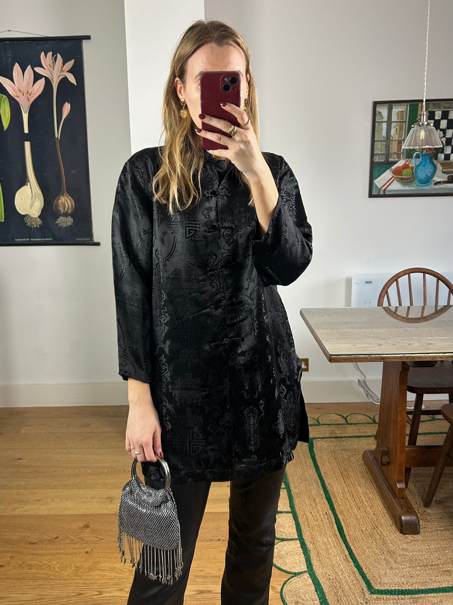 Chain & Charm Tassel Bag