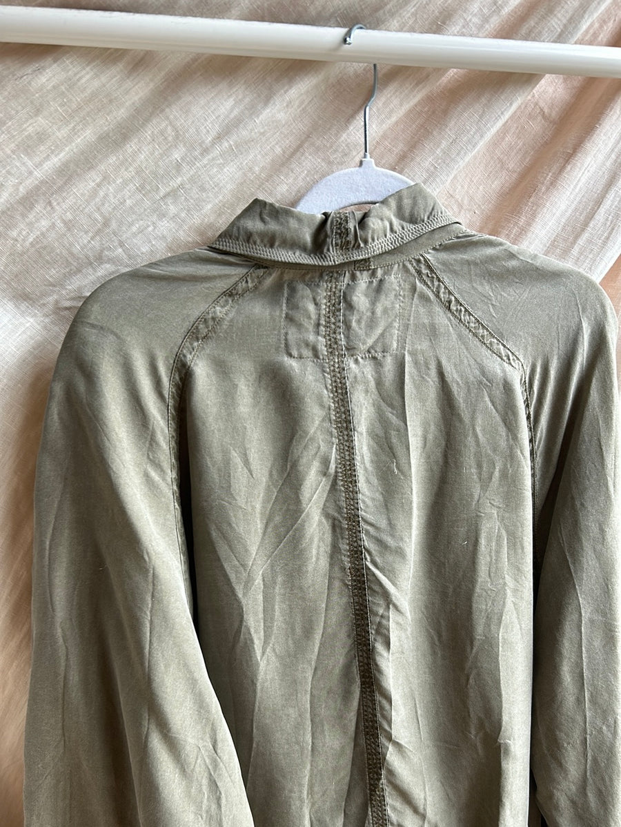 Silk Shirt/Jacket - XL