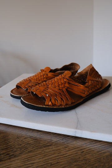 Woven Leather Sandals - UK 5