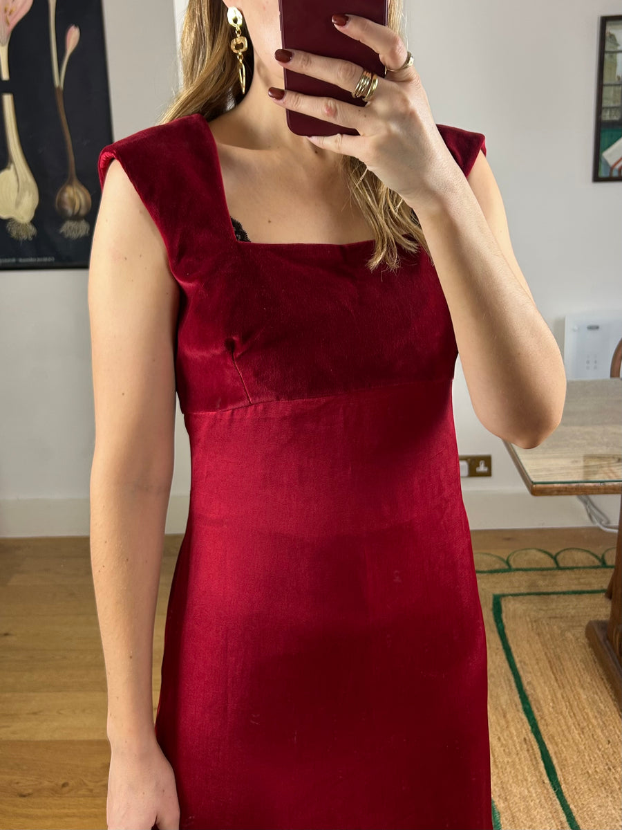 Red Party Dress - UK 8