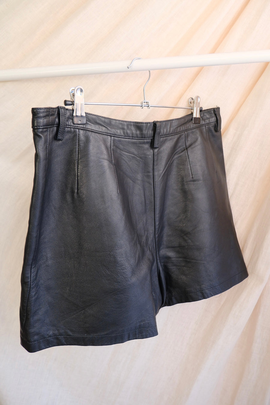 Leather Shorts - UK 12/14