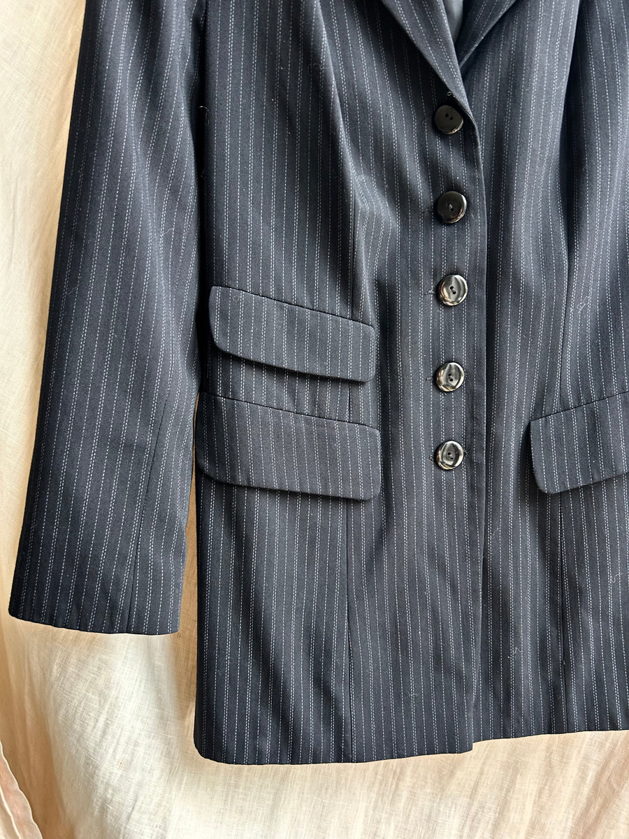 Pinstripe Blazer - S/M