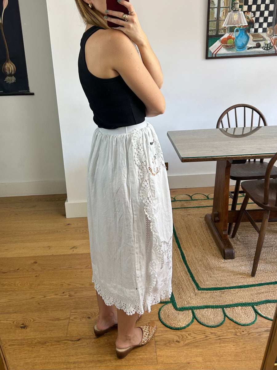 Reworked Lace Skirt - UK 6-10