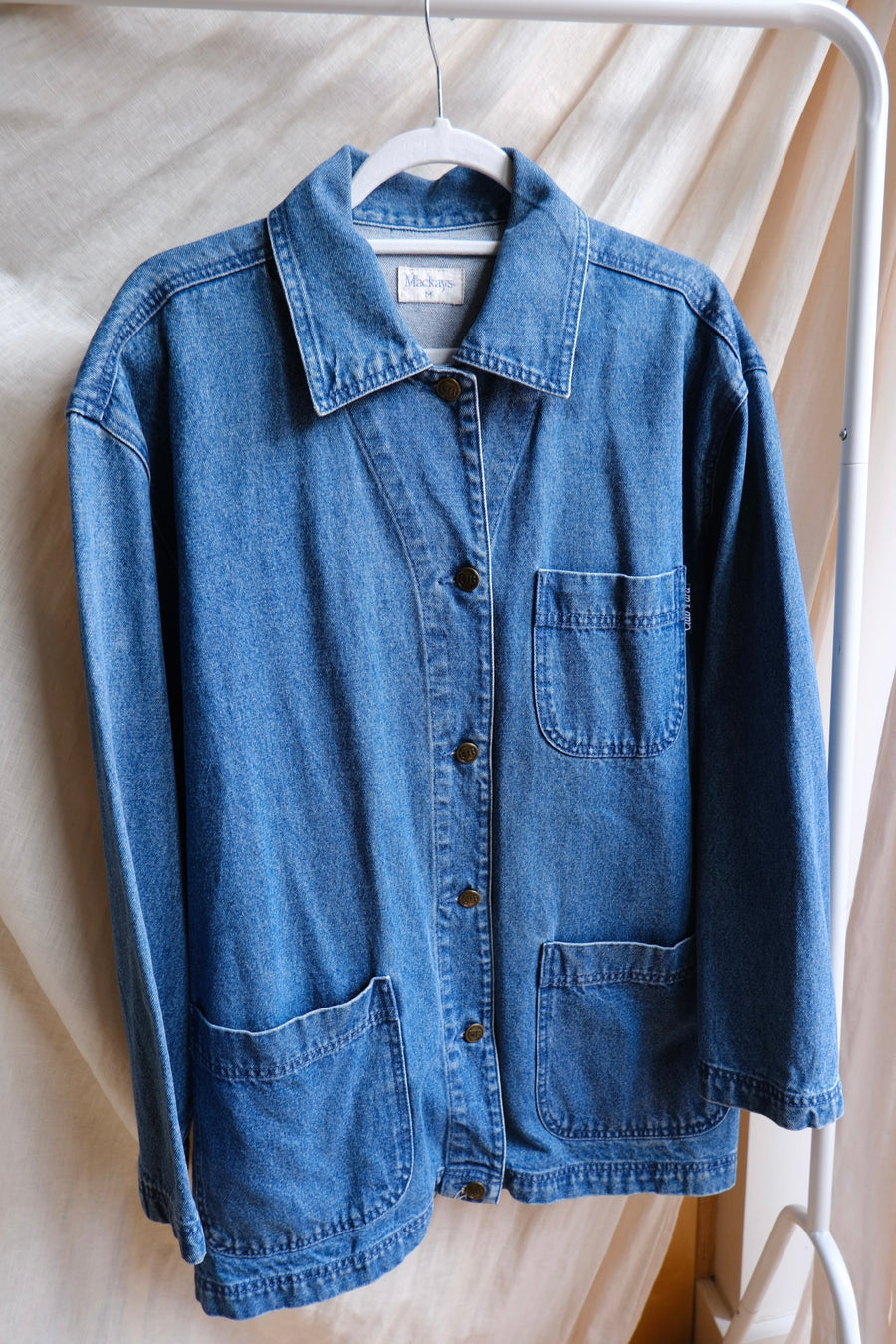 Denim Chore Jacket - L