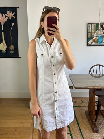 White Shirt Dress - UK 10