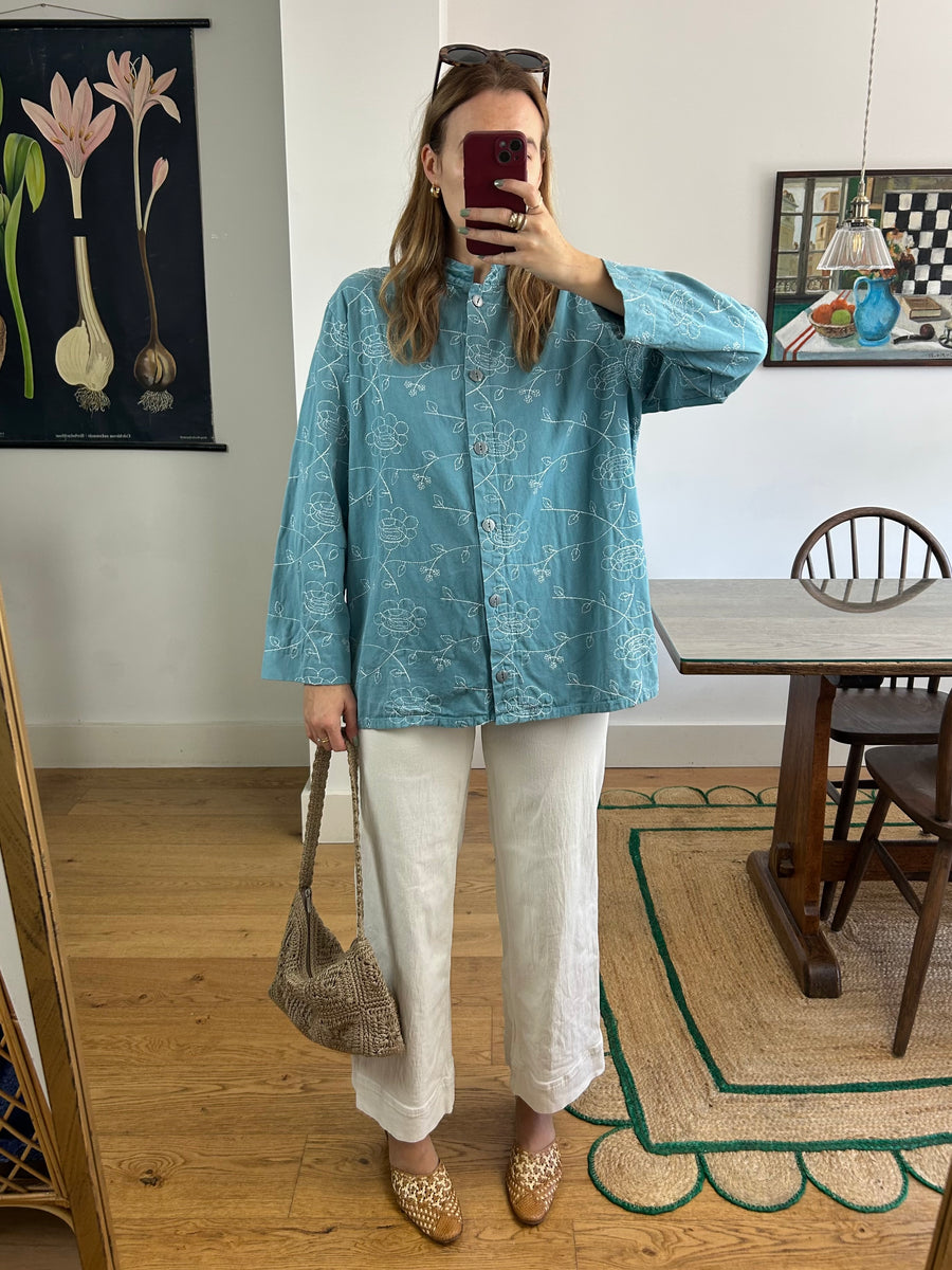 Embroidered Chore Jacket - M/L