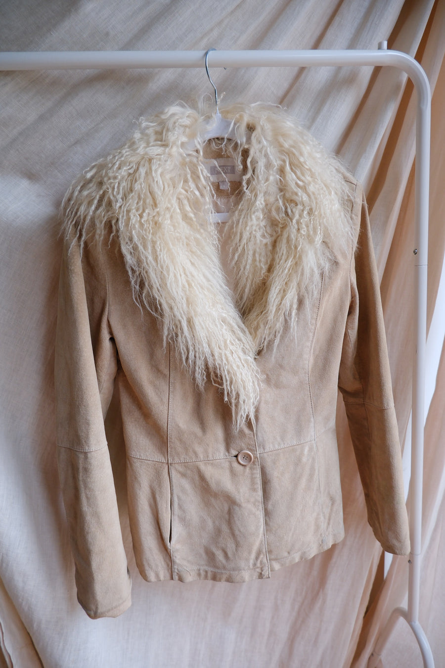 Mongolian Fur Blazer - S