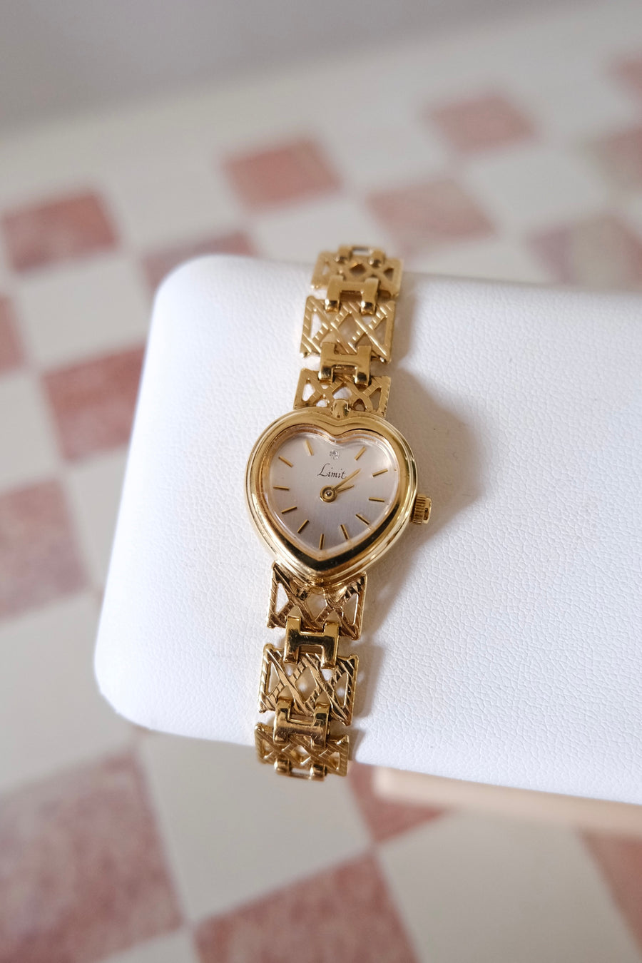 Limit Gold Plated Heart Watch