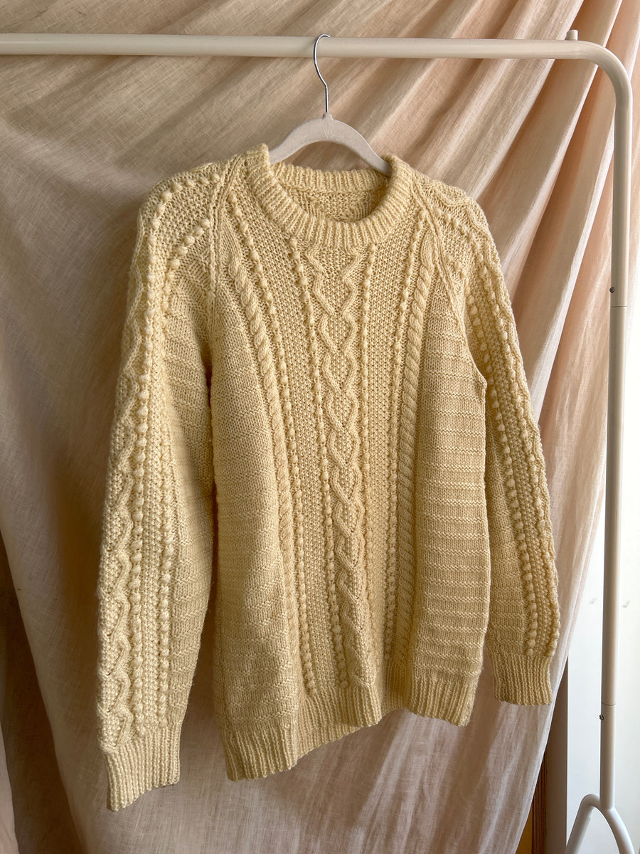 Cable Knit Jumper - S