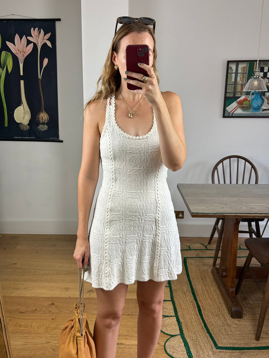 Cotton Knit Dress - UK 6-10