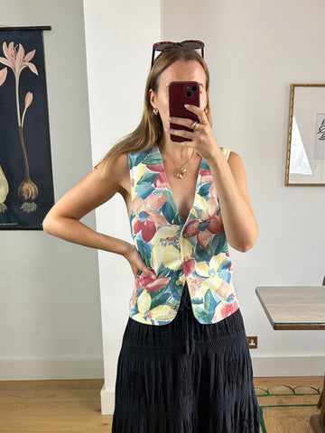 Floral Waistcoat - M