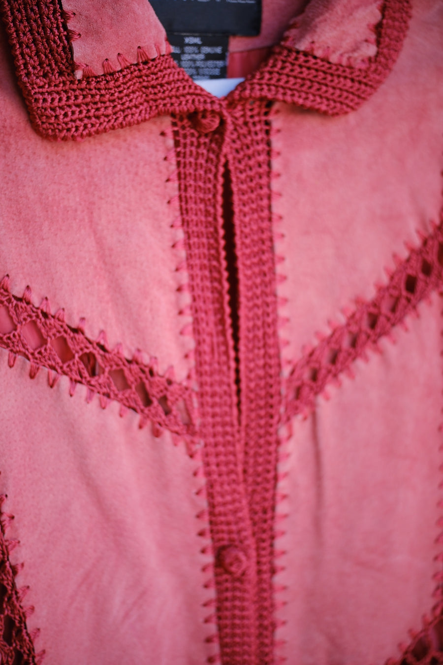 Suede & Crochet Jacket - XS/S