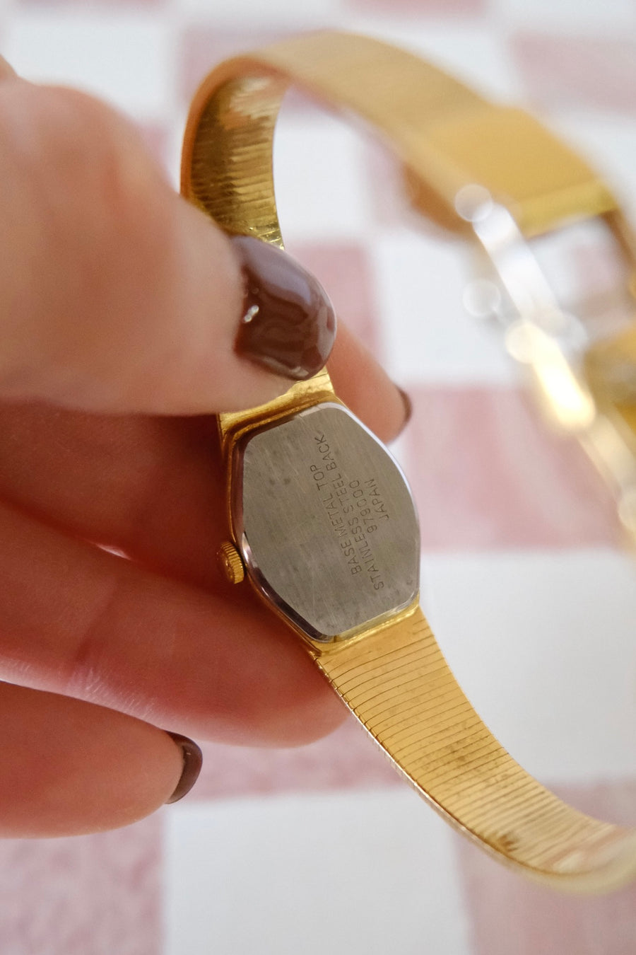 Accurist Gold Plated Heart Watch