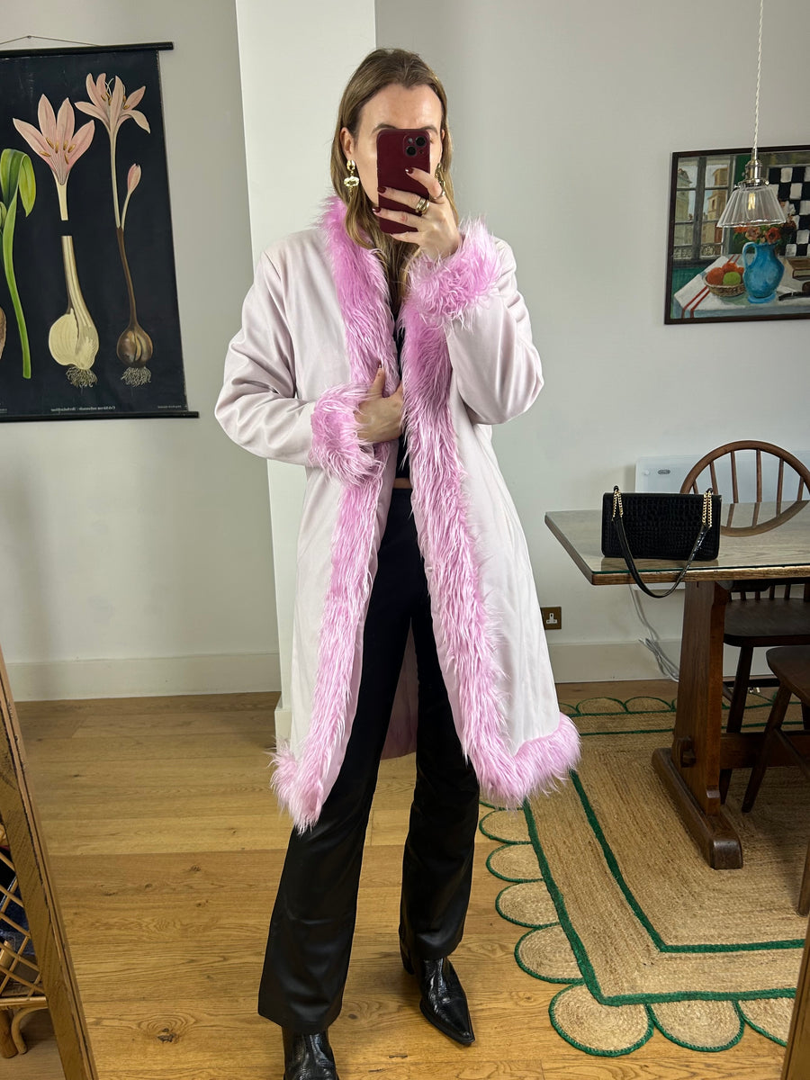 Pink Penny Lane Coat - S/M