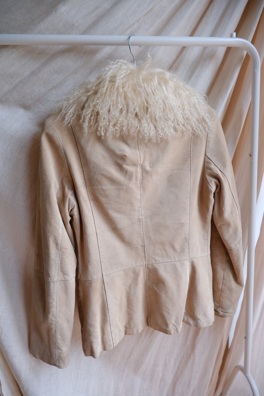 Mongolian Fur Blazer - S