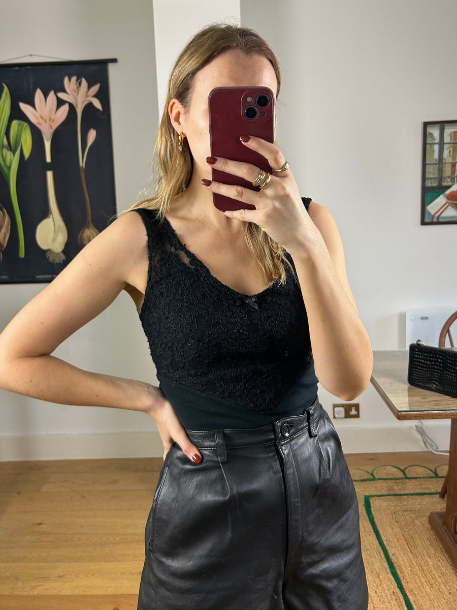 Black Lace Body - XS-S