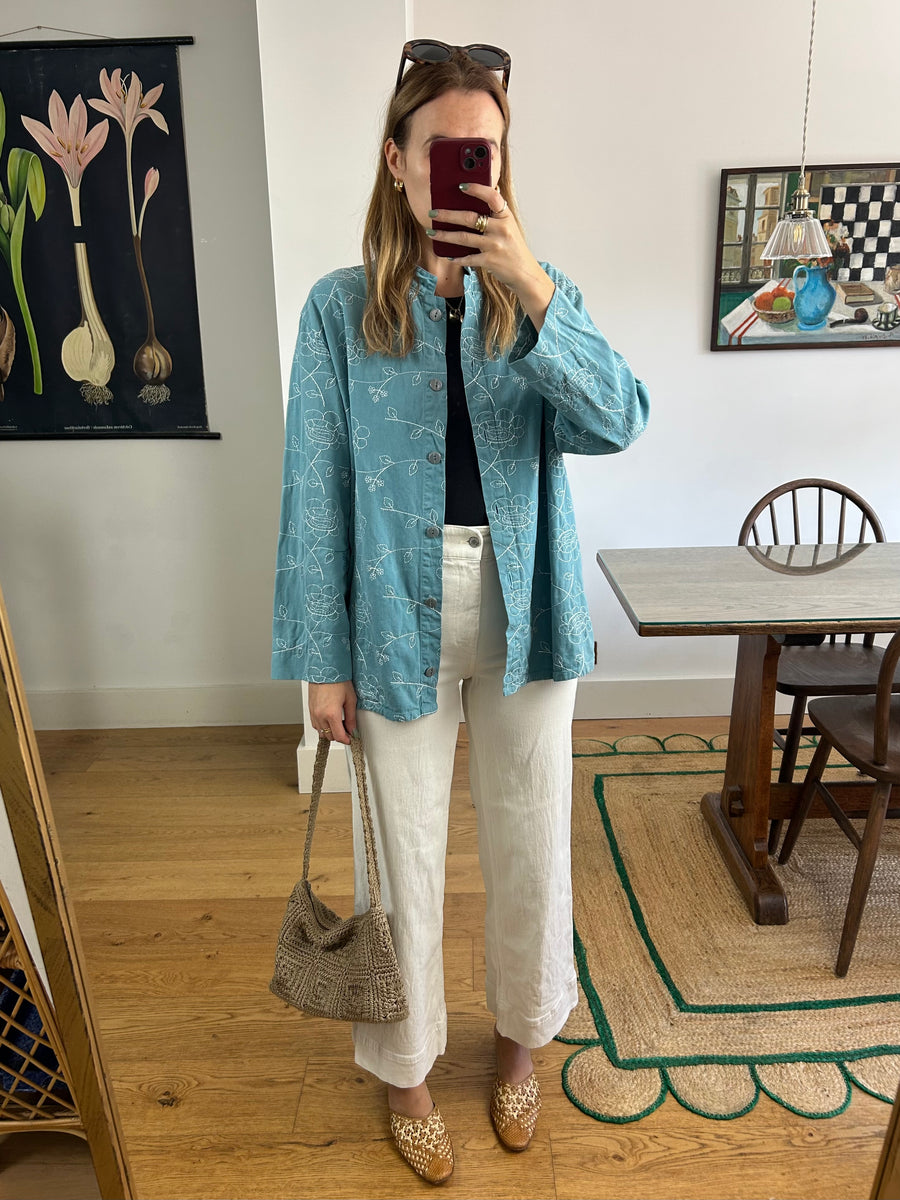 Embroidered Chore Jacket - M/L