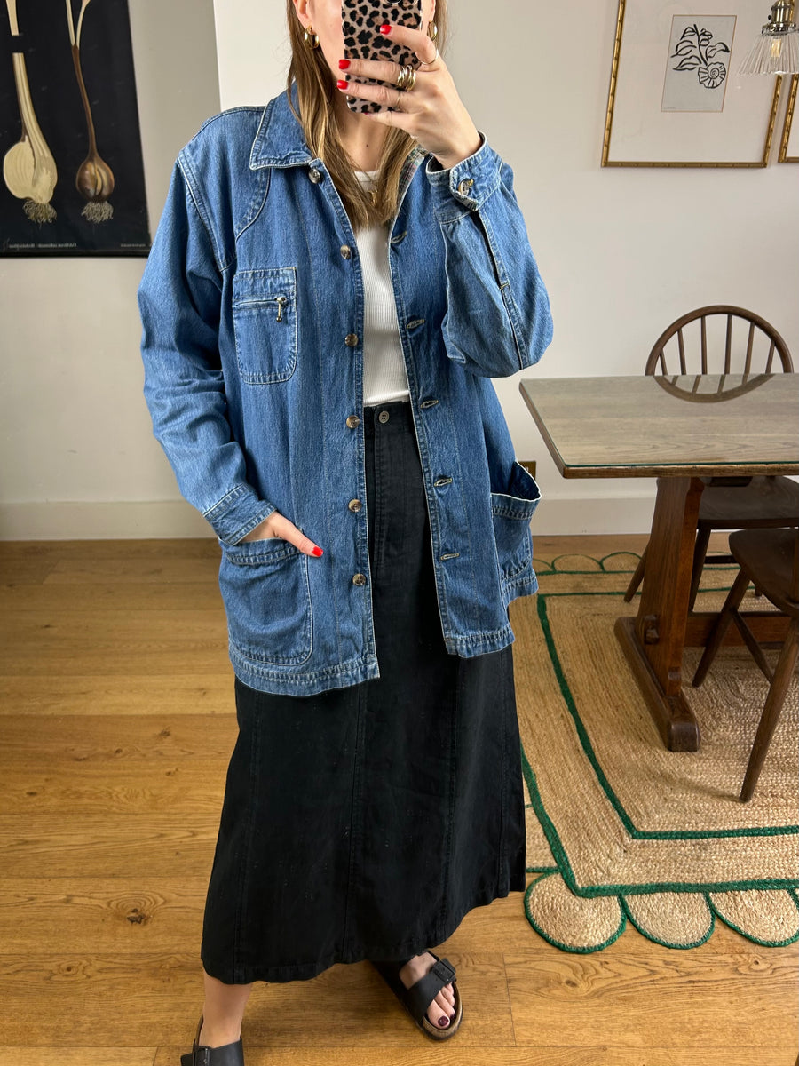 Denim Chore Jacket - M