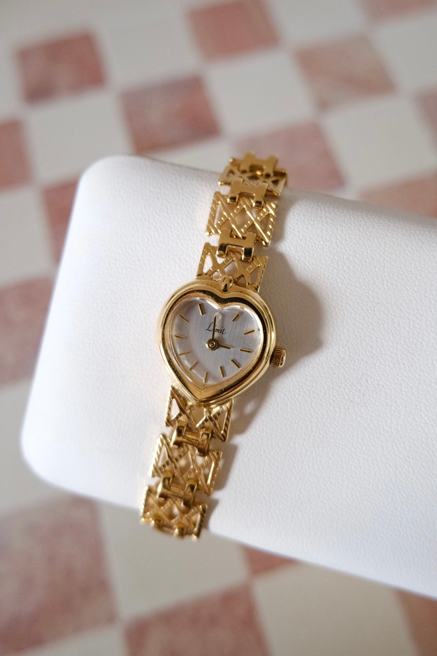 Limit Gold Plated Heart Watch