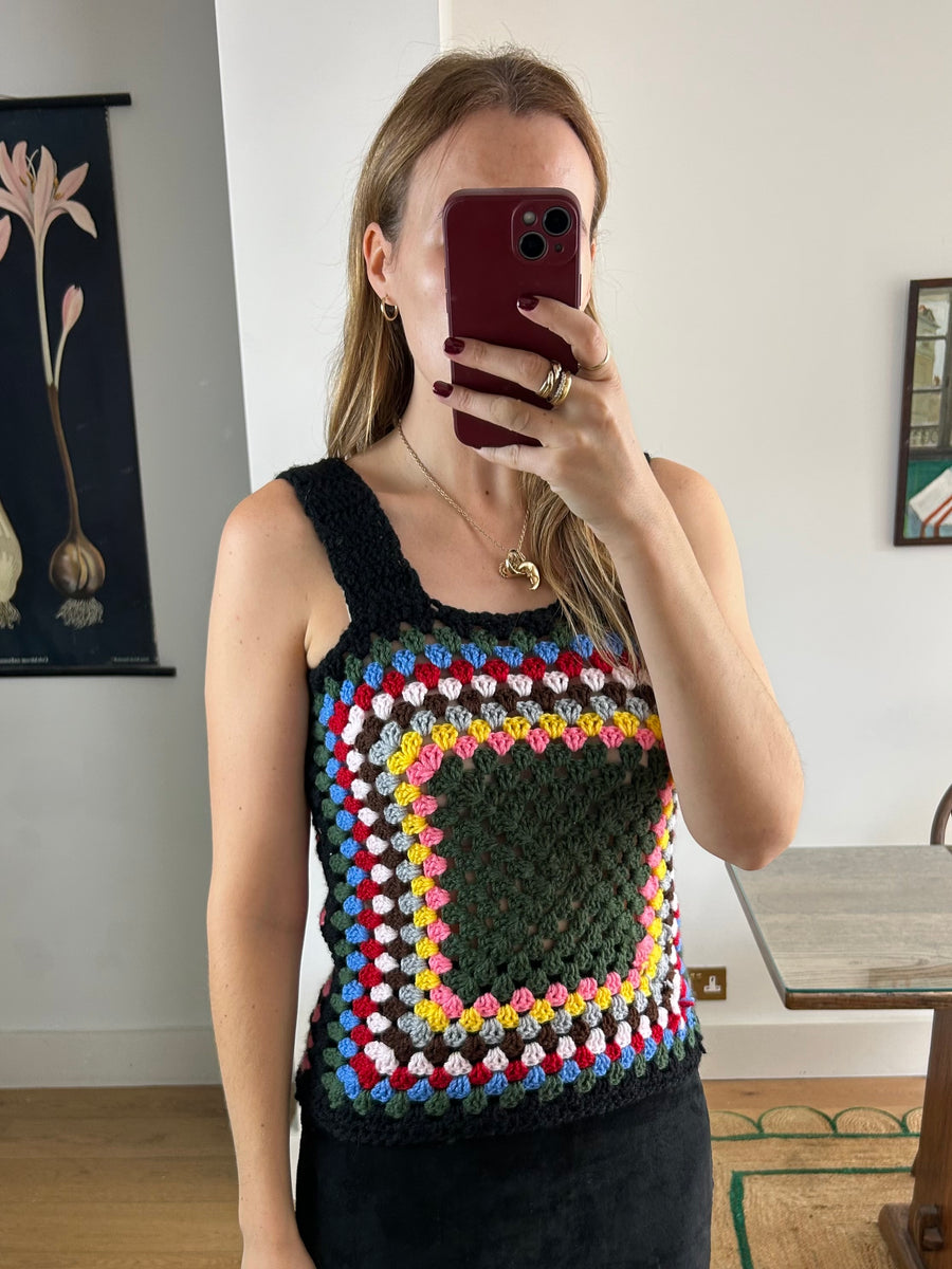 Crochet Vest - S