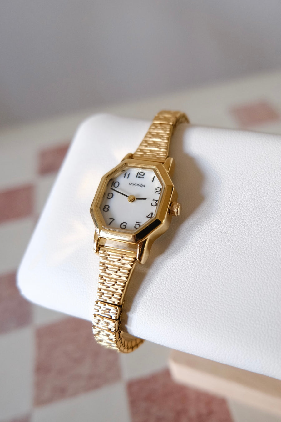 Sekonda Gold Plated Mother of Pearl Watch