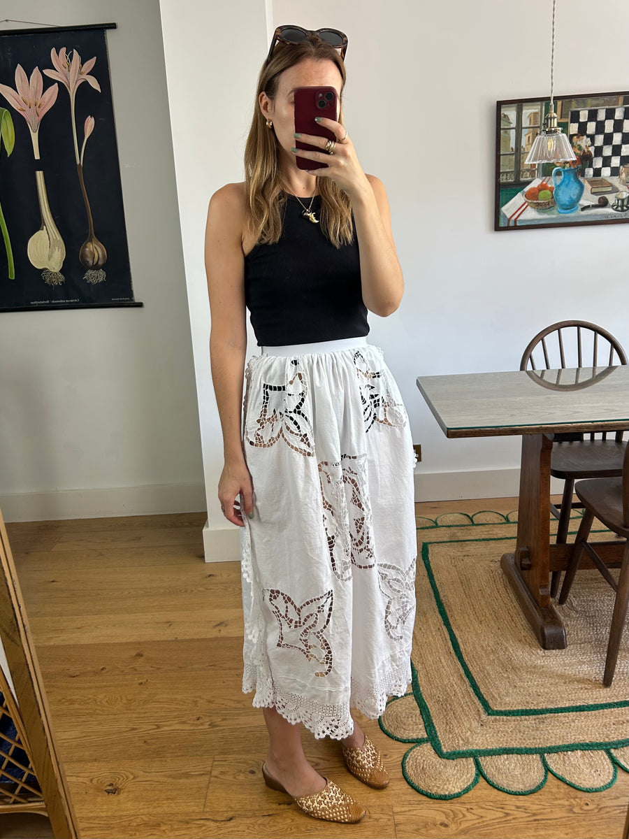 Reworked Lace Skirt - UK 6-10