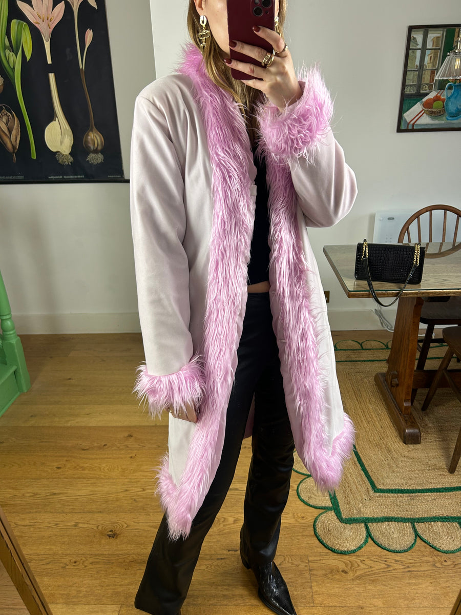 Pink Penny Lane Coat - S/M