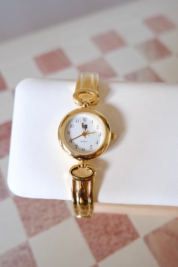 HP Gold Plated Bangle Watch