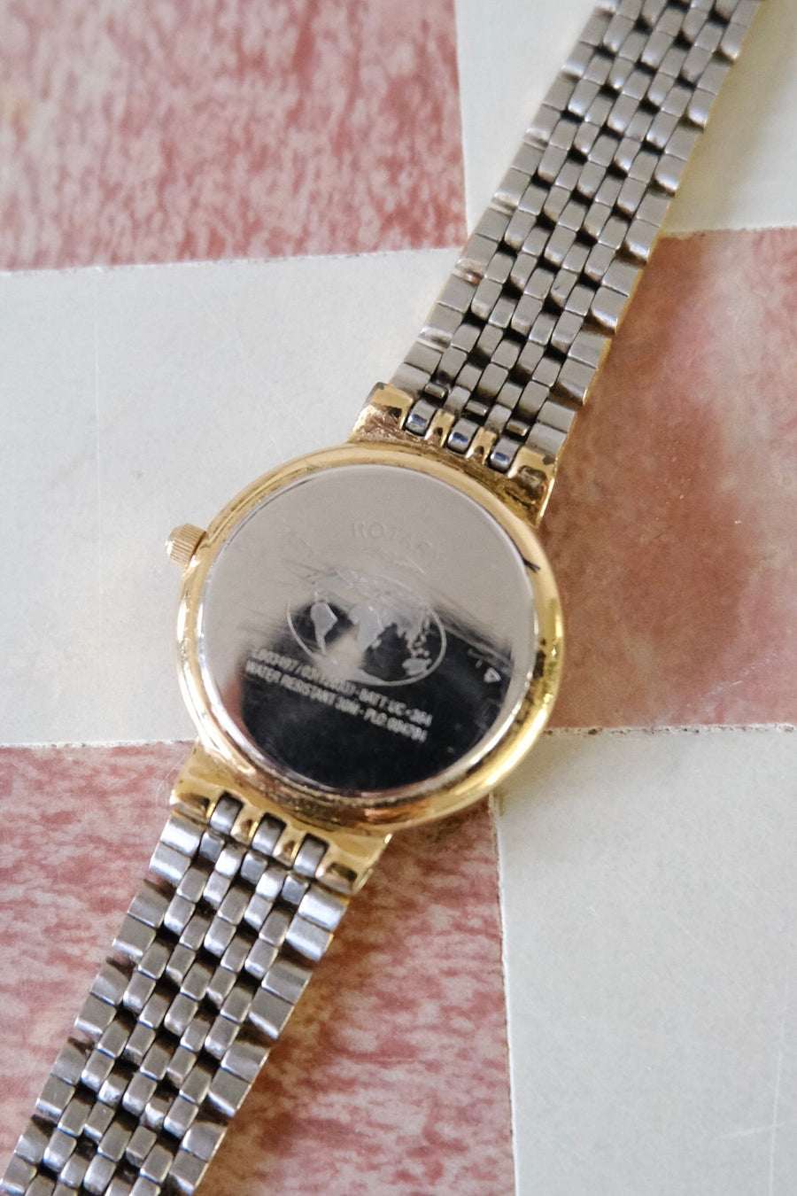 Rotary Gold Plated Two Tone Watch