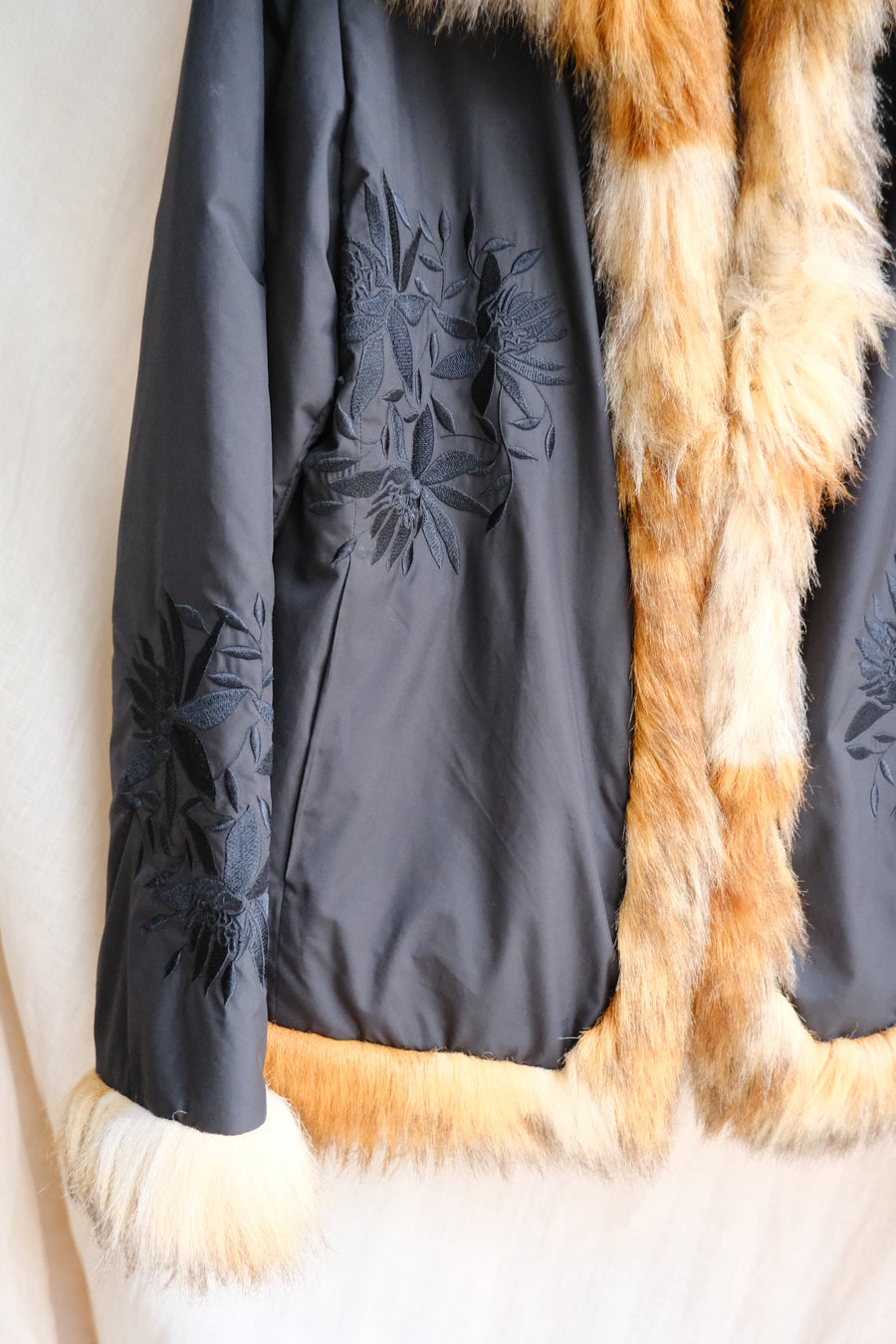 Embroidered Penny Lane Coat - S-M