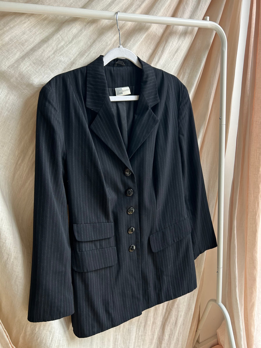 Pinstripe Blazer - S/M