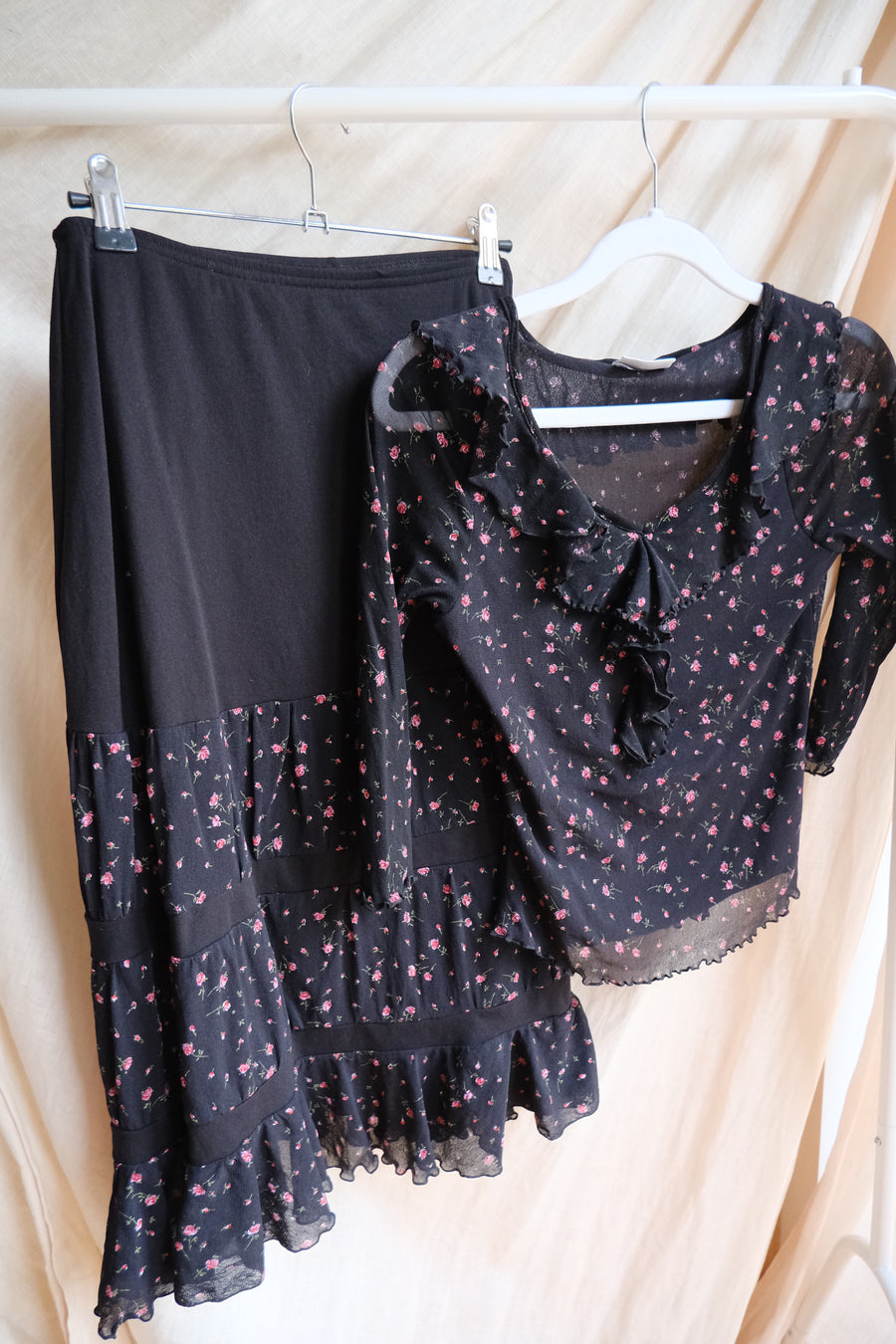 Rose Floral Co-Ord - UK 8
