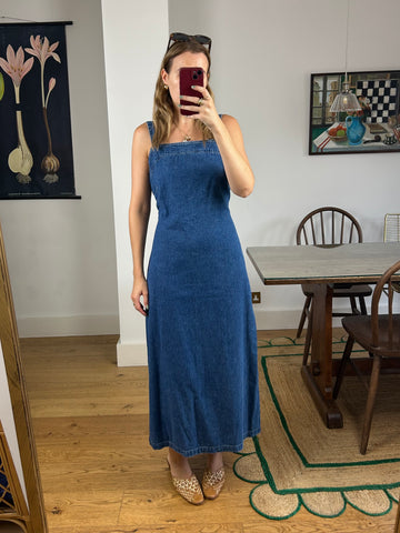 Denim Maxi Dress - UK 10