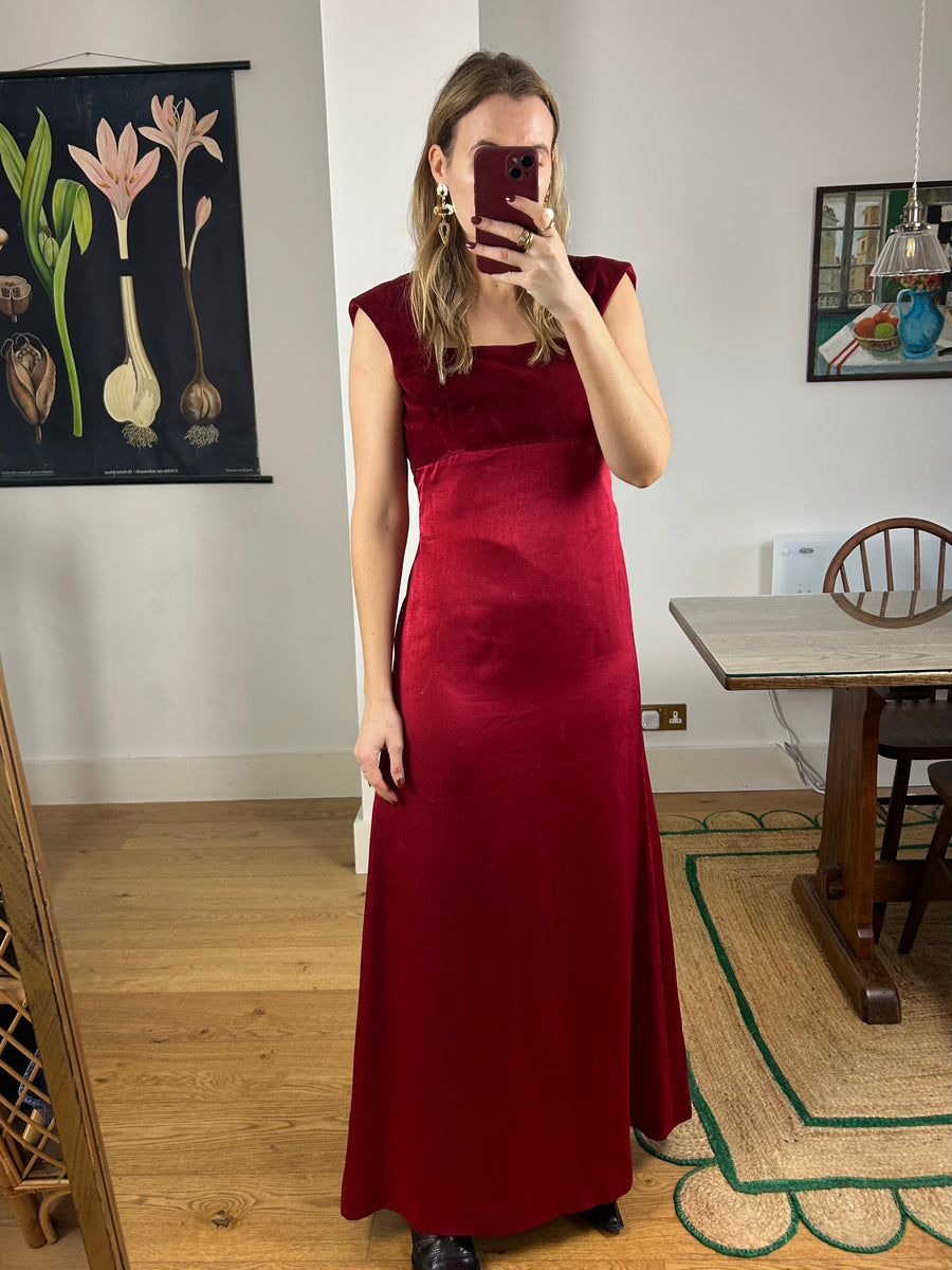 Red Party Dress - UK 8