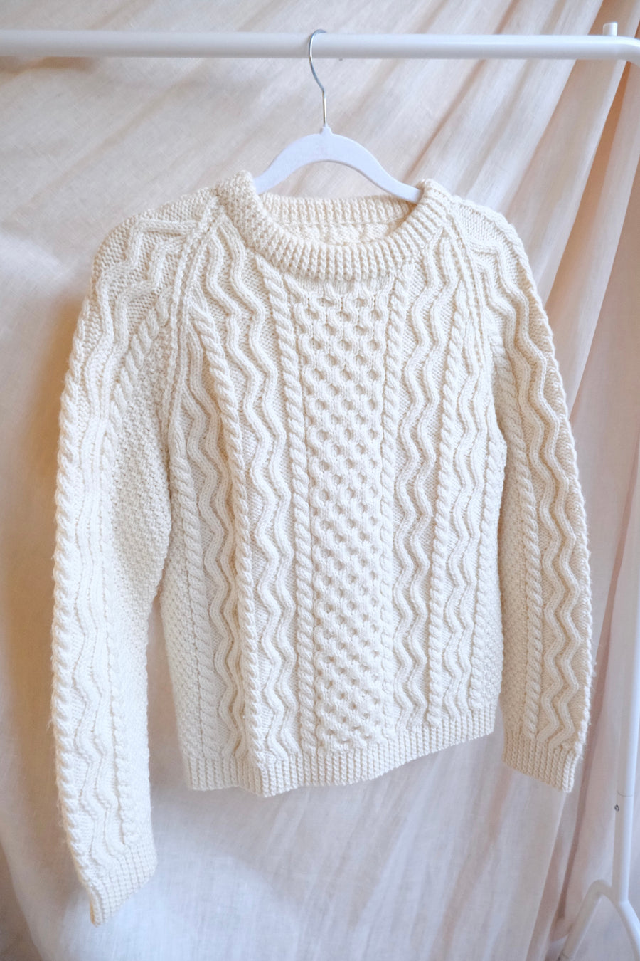 Cable Knit Jumper - S