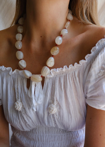 Chunky Agate Stone Necklace