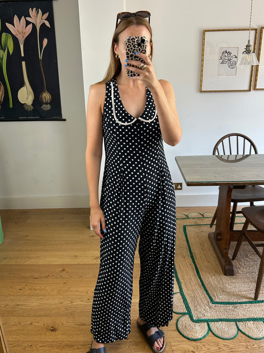 Polkadot Jumpsuit - UK 10