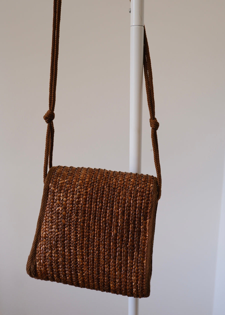 Brown Straw Bag