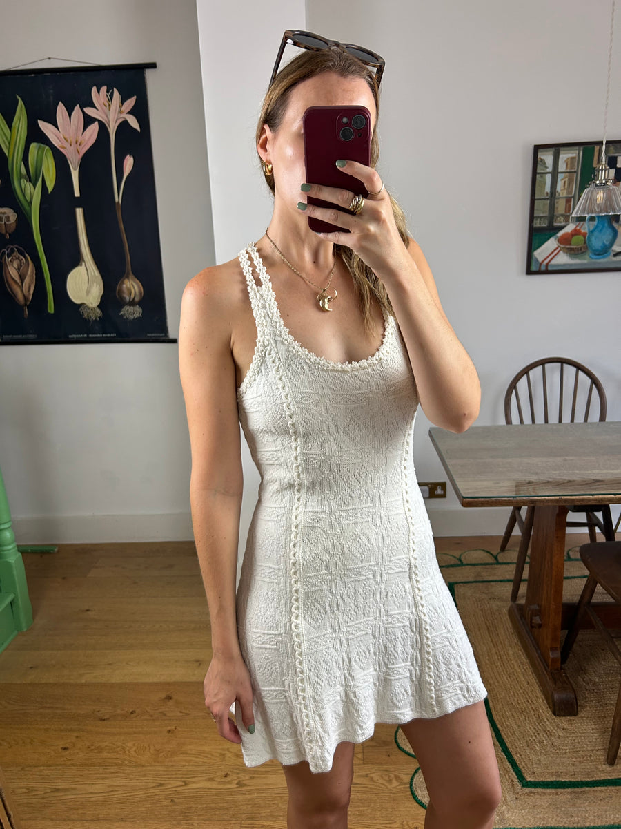 Cotton Knit Dress - UK 6-10