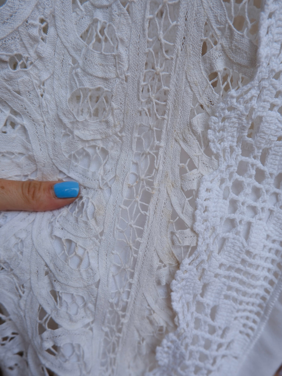 Reworked Lace Dress - UK 8