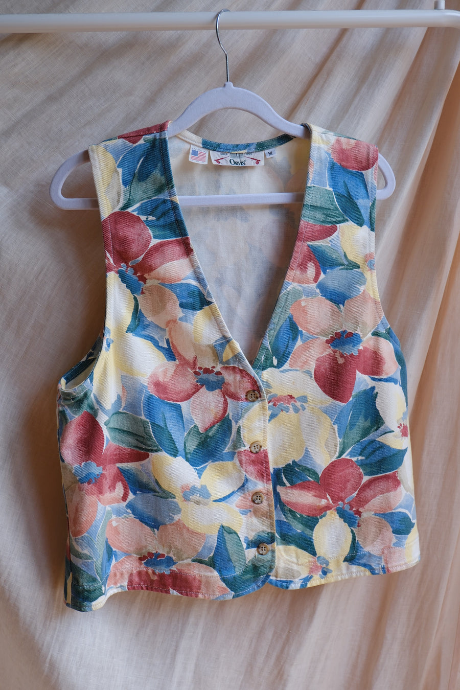 Floral Waistcoat - M