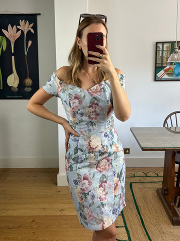 Floral Party Dress - UK 8
