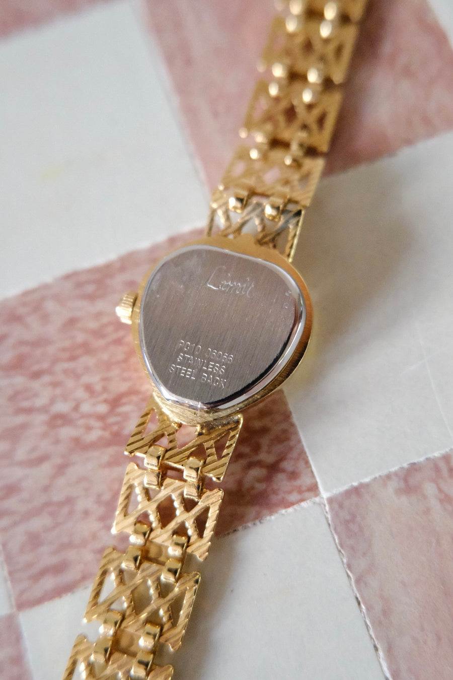 Limit Gold Plated Heart Watch