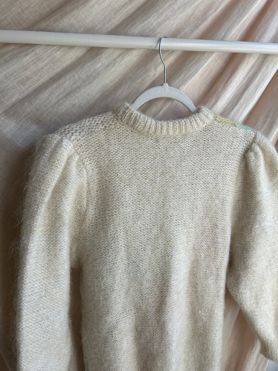 Pastel Mohair Jumper - M