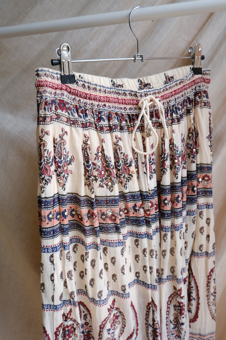 Boho Cotton Skirt - UK 8/10