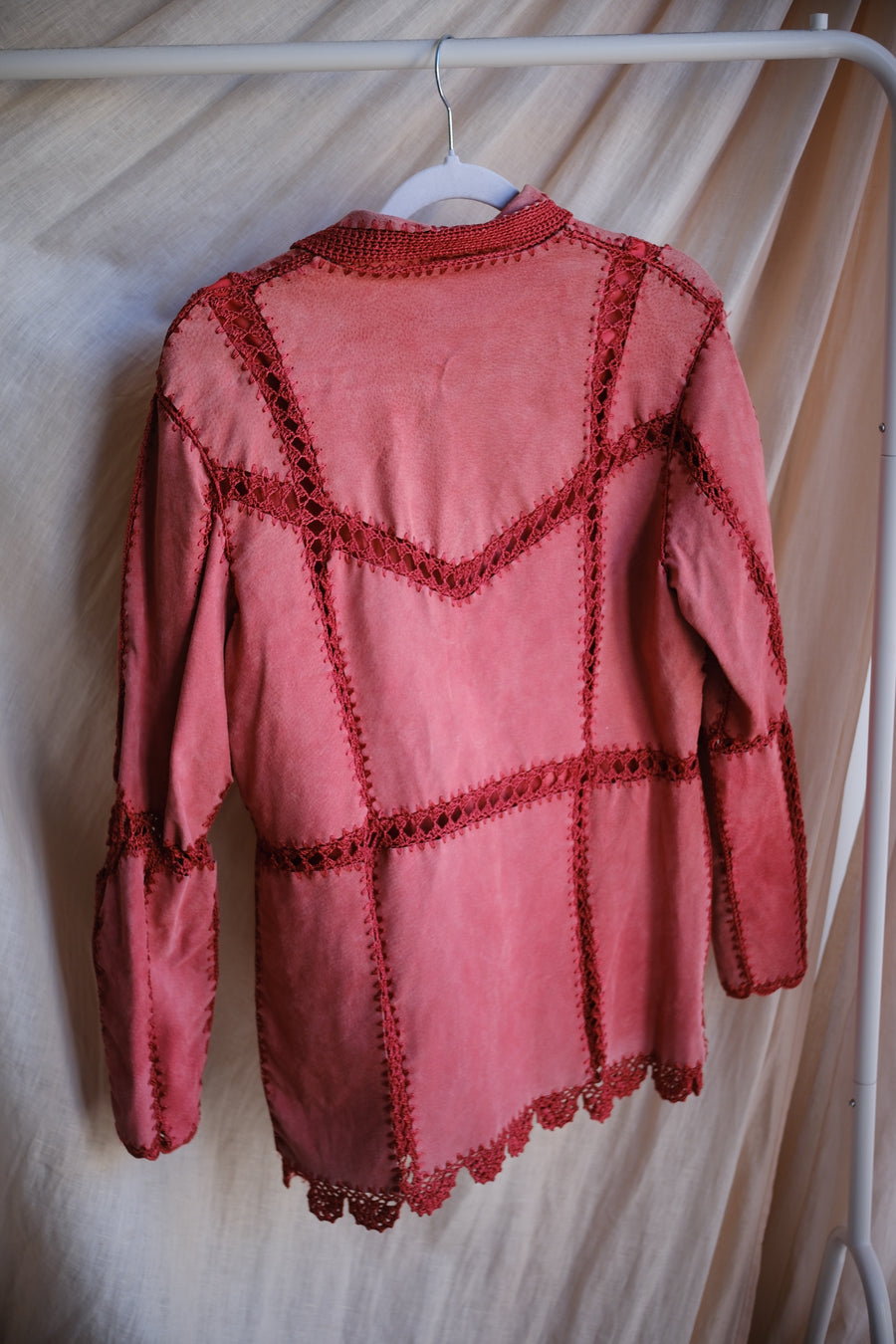 Suede & Crochet Jacket - XS/S
