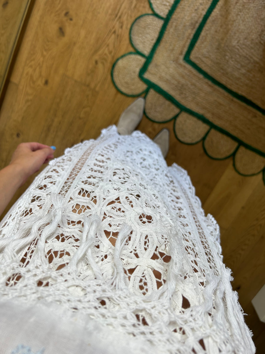 Reworked Lace Dress - UK 8