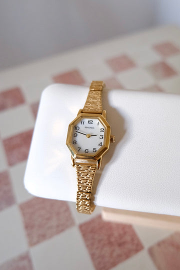 Sekonda Gold Plated Mother of Pearl Watch